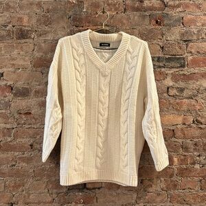 Naadam Oversized Wool/Cashmere Knit Sweater